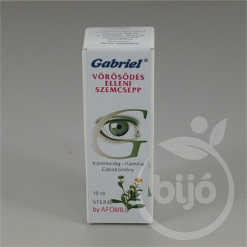 Gabriel szemcsepp vörösödés ellen 10 ml