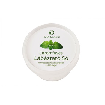 G&A Natural Lábáztató Só Citromfüves Illóolajjal 125 g