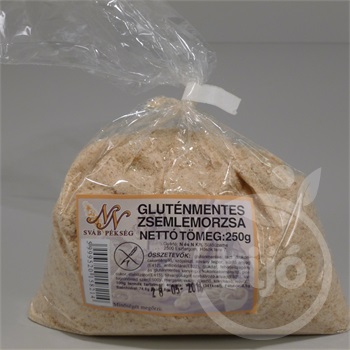 Gluténmentes zsemlemorzsa 250 g