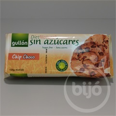 Gullón keksz chip choco csokidarabos édesítőszerrel 125 g