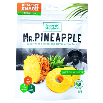 George & Stephen mr. pineapple prémium aszalt ananász 50 g