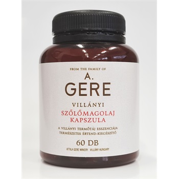 Gere villányi szőlőmag olaj kapszula 60 db