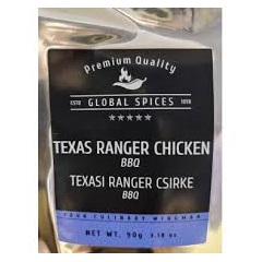 Global Spices texasi ranger csirke fűszerkeverék 90 g
