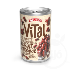 Globus vital vörös kidney bab konzerv 285 g 1 db