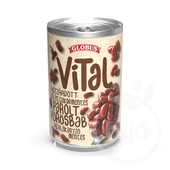 Globus vital vörös kidney bab konzerv 285 g 1 db
