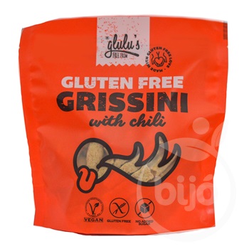 Glulu freefrom cukormentes chilis grissini 100 g