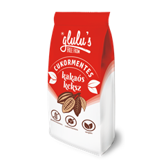 Glulu freefrom cukormentes kakaós keksz 70 g