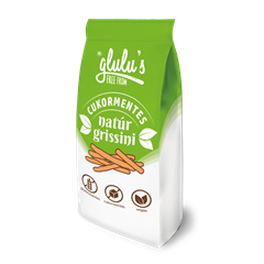 Glulu freefrom cukormentes natúr grissini 70 g