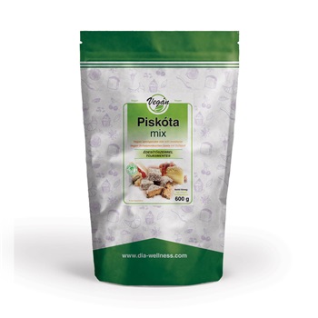 Gluténmentes vegán piskóta mix 600 g