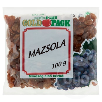 Gold Pack mazsola 100 g