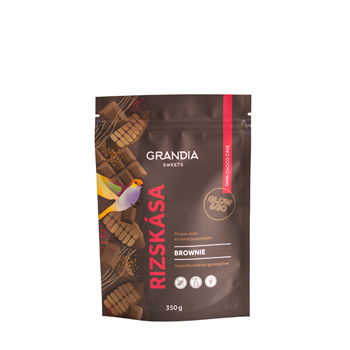 Grandia rizskása növényi fehérjével brownie 350 g