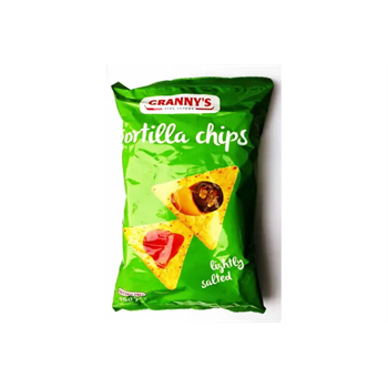 Grannys enyhén sós tortilla chips gluténmentes 150 g