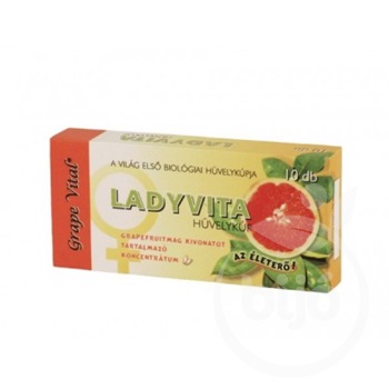 Grape vital ladyvita hüvelykúp 10x2gr 1 db