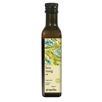 Grapoila bio lenmagolaj 250 ml