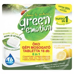 Green Emotion öko mosogatógép tabletta 16 db