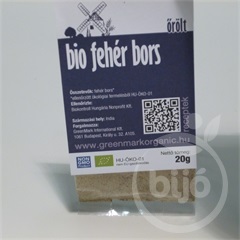 Greenmark bio fehér bors őrölt 20 g