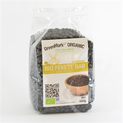 Greenmark bio fekete bab 500 g