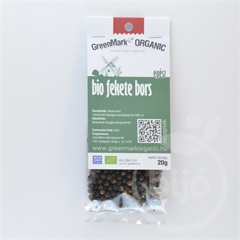 Greenmark bio fekete bors egész 20 g