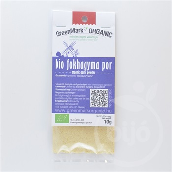 Greenmark bio fokhagymapor 10 g