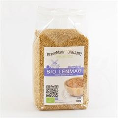 Greenmark bio lenmag aranysárga 500 g