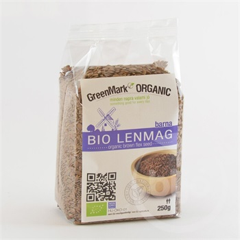 Greenmark bio lenmag barna 250 g