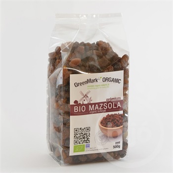 Greenmark bio mazsola 500 g