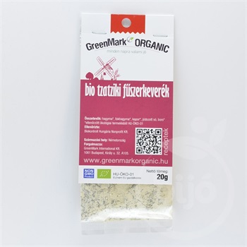 Greenmark bio tzatziki fűszerkeverék 20 g