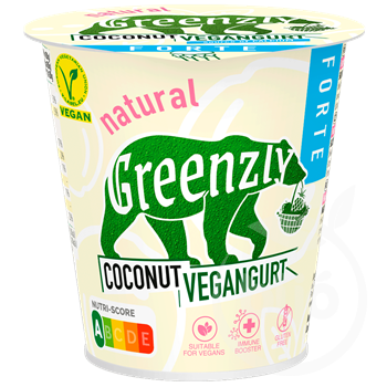 Greenzly kókuszos vegángurt natúr 130 g