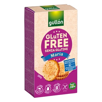 Gullón glutén- és laktózmentes maria keksz 380 g