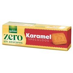 Gullón zero keksz karamell 190 g