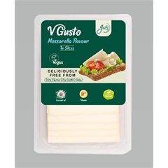 Gusto vegán készítmény szeletelt mozzarella ízű 140 g