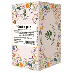 Gyógyfű gastro-plus emésztéstjavító teakeverék filteres 20x1g 20 g
