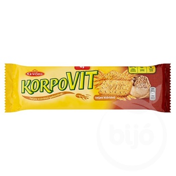 Győri korpovit keksz ropogós teljes kiőrlésű gabonával 174 g