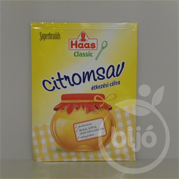 Haas classic citromsav 15 g