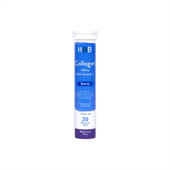 H&B kollagén és c-vitamin pezsgőtabletta 20 db
