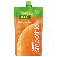 Hello smoothie sárgabarack gyümölcsturmix 200 ml