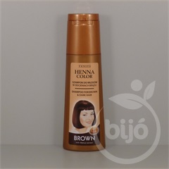 Henna Color hajsampon barna és piros árnyalatú hajra 250 ml