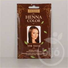 Henna Color hajszinezőpor nr 115 csokoládé barna 25 g