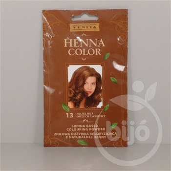 Henna Color hajszinezőpor nr 13 mogyoróbarna 25 g