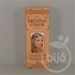 Henna Color szinező hajbalzsam nr 111 természetes szőke 75 ml
