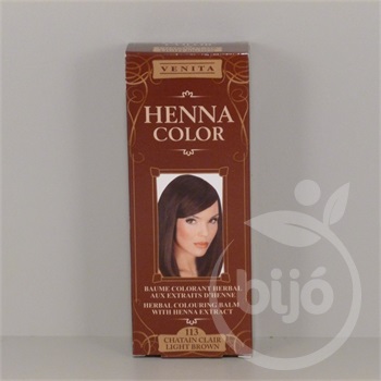 Henna Color szinező hajbalzsam nr 113 világosbarna 75 ml
