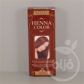Henna Color szinező hajbalzsam nr 11 burgundi 75 ml