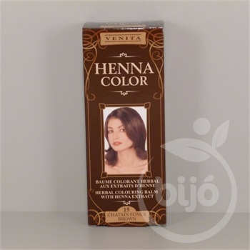 Henna Color szinező hajbalzsam nr 15 bronzbarna 75 ml