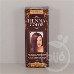 Henna Color szinező hajbalzsam nr 18 fekete meggy 75 ml