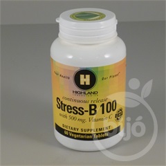 Highland stress-b 100 tabletta 60 db