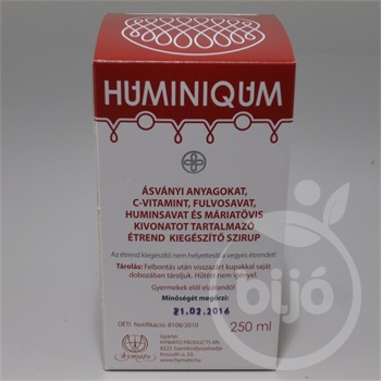 Huminiqum szirup 250 ml