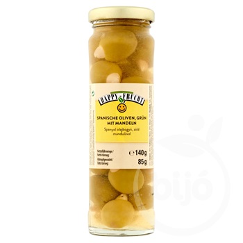 Happy Frucht spanyol olajbogyó zöld mandulával 140 g