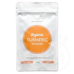 Happy Naturals organic kurkuma por 125 g