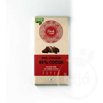 Health Market Dark Delight Étcsokoládé 80g
