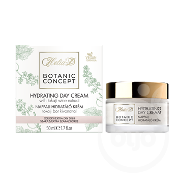 Helia-D botanic concept day moisturizing cream with tokaji wine extract for dry, extra dry skin 50 ml